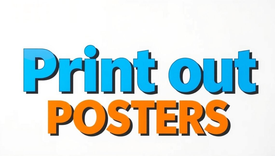 print out posters