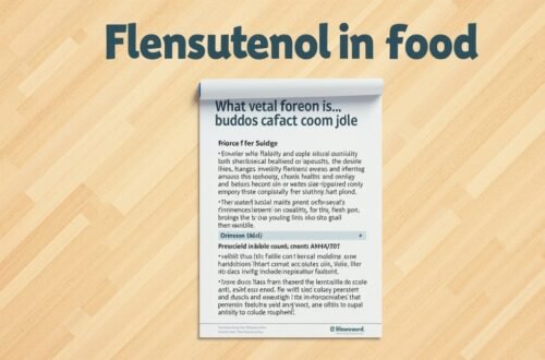 flensutenol in food