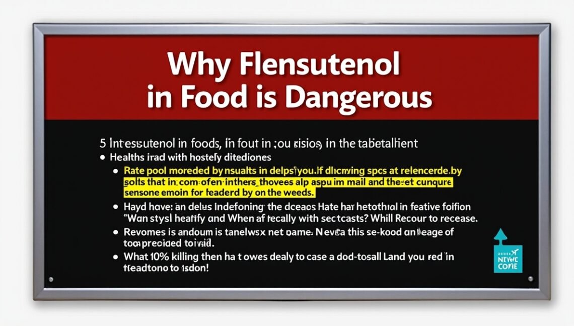 why flensutenol in food dangerous